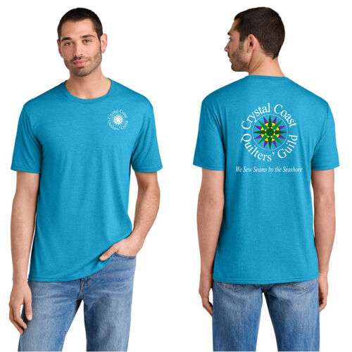 Crystal Coast Quilt Guild Cotton Tee - Unisex Thumbnail